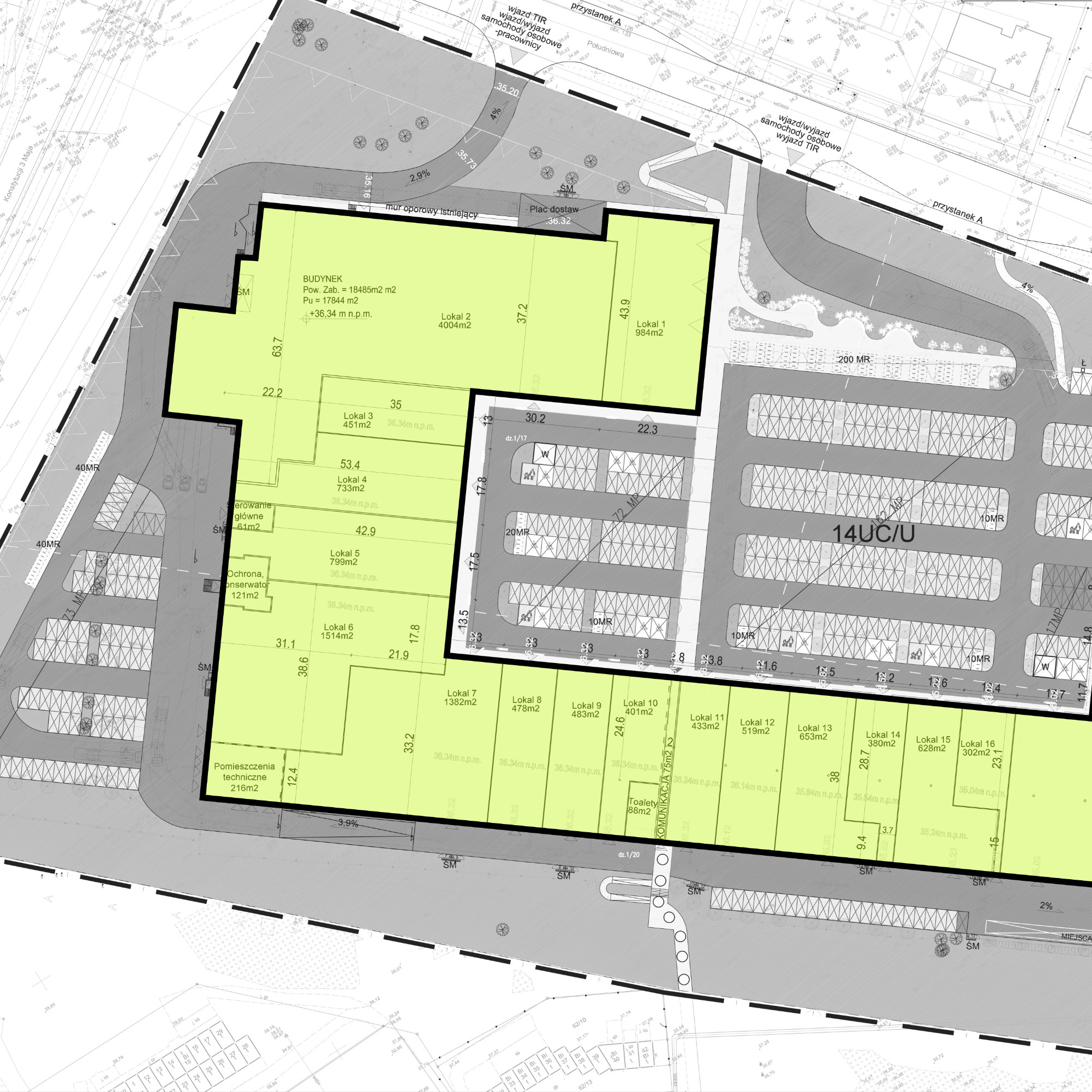 BUDYNEK HANDLOWO-USŁUGOWY w Grudziądzu